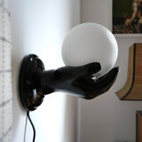 Vintage hand ceramic wall lamps