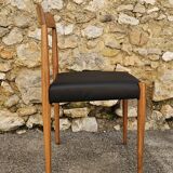 Rosewood chairs, 1960s, by the brand Lübke.