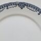 8 Old St Amand Flat Plates, Turgot Art Deco Model