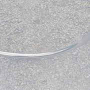 Dining table from the 70s top smoked glass base chrome