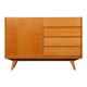 Vintage oak storage by Jiri Jiroutek, model U-458, 1960s