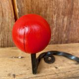 Vintage wall coat rack