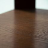 Art Deco Amsterdam School Sidetable in Oak and Ebony attributed t Napoleon