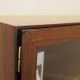 Rosewood display cabinet by Omann Jun Møbelfabrik model 6 with lighting, Denmark 1960s