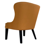Armchair in imitation cook apricot color