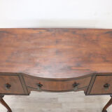Writing Desk In Walnut Veneer, Early 20th Century