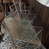 Metal bar stool