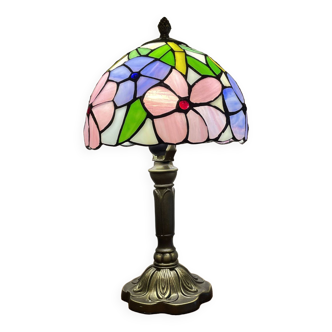 Lampe Tiffany style vintage Fleur