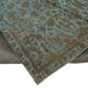 Handmade Oriental Contemporary 1980s 243 cm x 332 cm Blue Wool Carpet