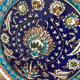 Large Turkish kutahya dish