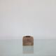 Old wooden candle holder