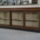 Large counter/trade sideboard with sliding glass doors
