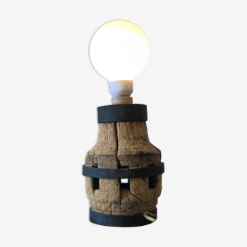 Lampe en bois