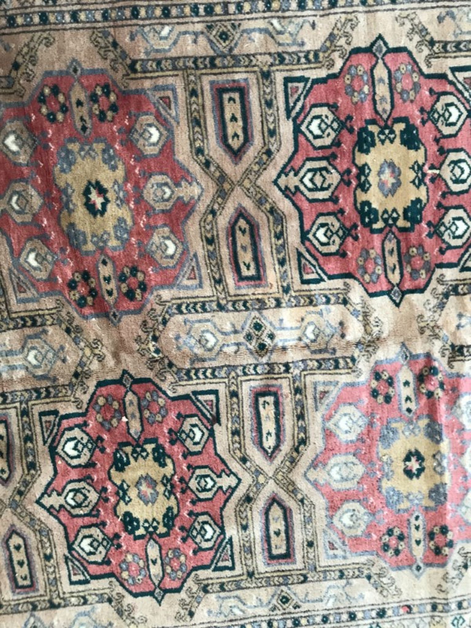 Tapis vintage turkmen afghan 161x242 cm