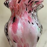 Clichy's colorful glass vase