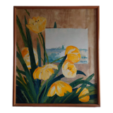 Oil on canvas signed SGH 2004 Sigrid H Eriks