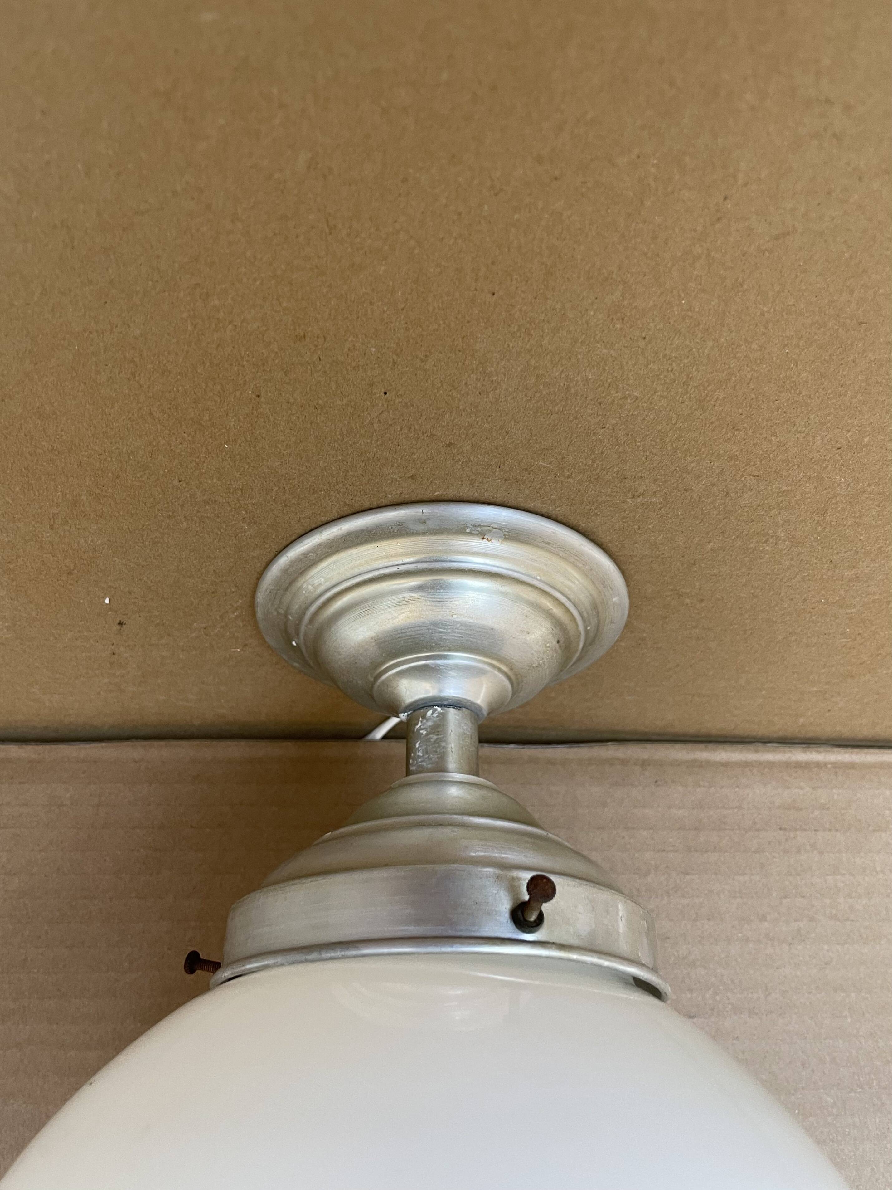 Antique Art Deco ceiling light