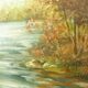 Great oil on canvas by Jeanne Piquemal. Ariegean painter. Year 50 70