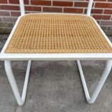 Set of 4 Cesca b32 model chairs in white