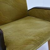 Midcentury Leather Armchairs Designed by Miroslav Navrátil, 1970s