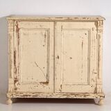 Petite armoire blanche ancienne (vers 1920) #51