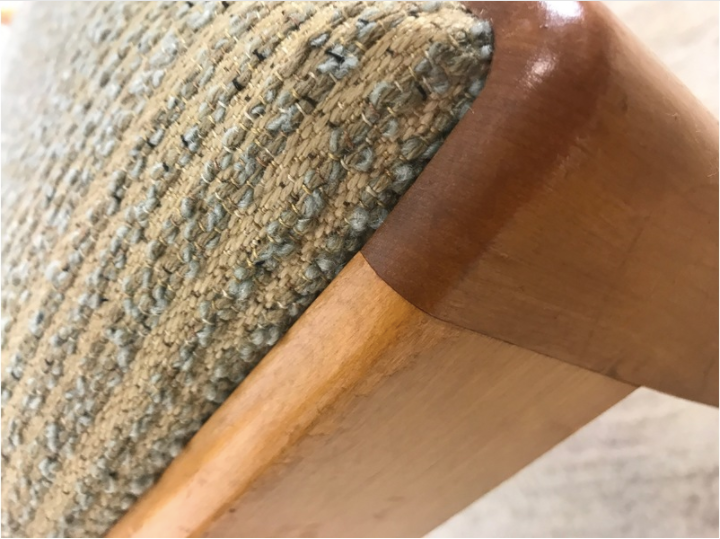 Set of 4 chairs art deco, 1950