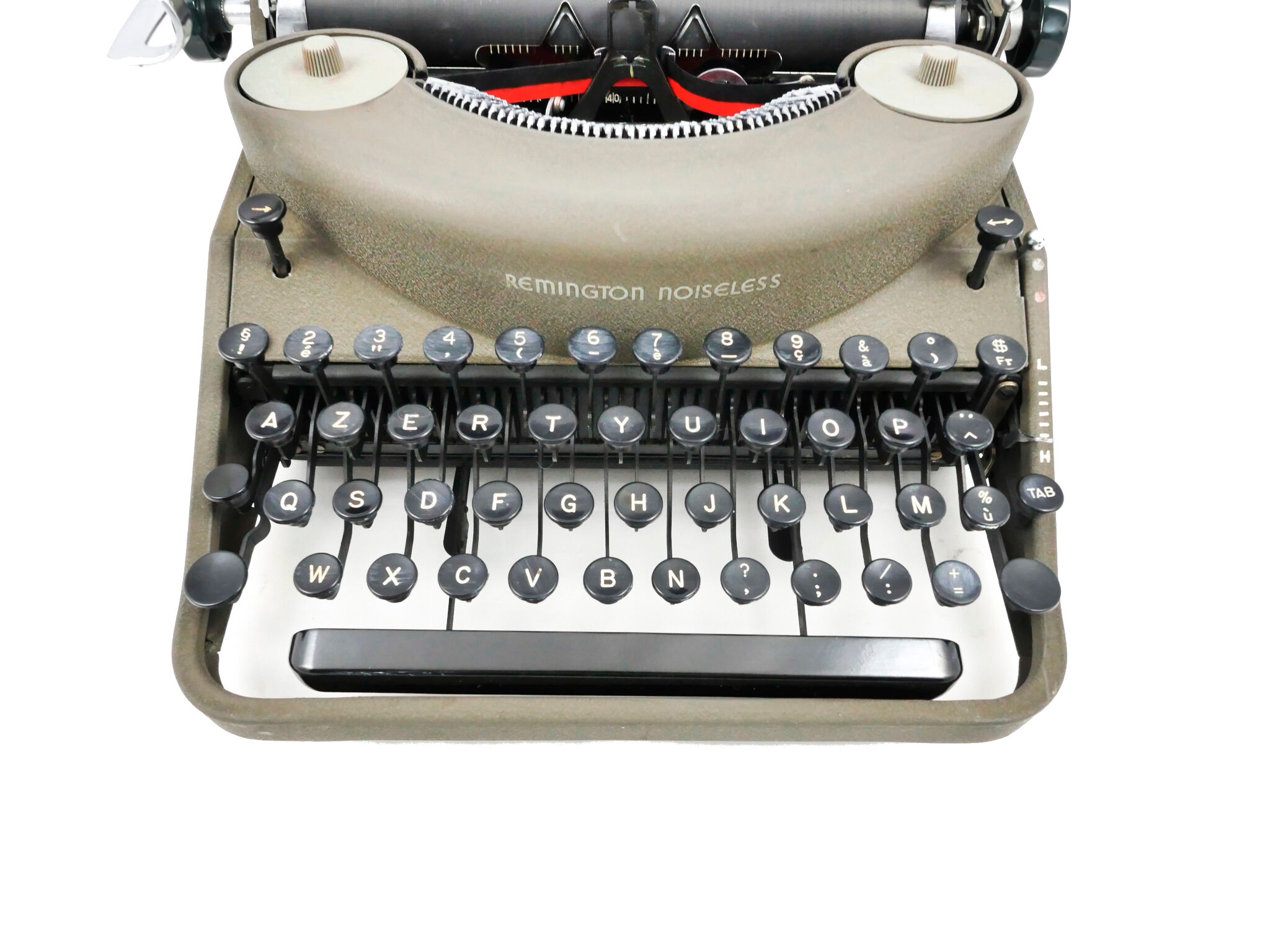 Remington Noiseless Green Typewriter Revised New Ribbon