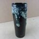 Old roll vase, sea foam, Fat Lava, Vallauris
