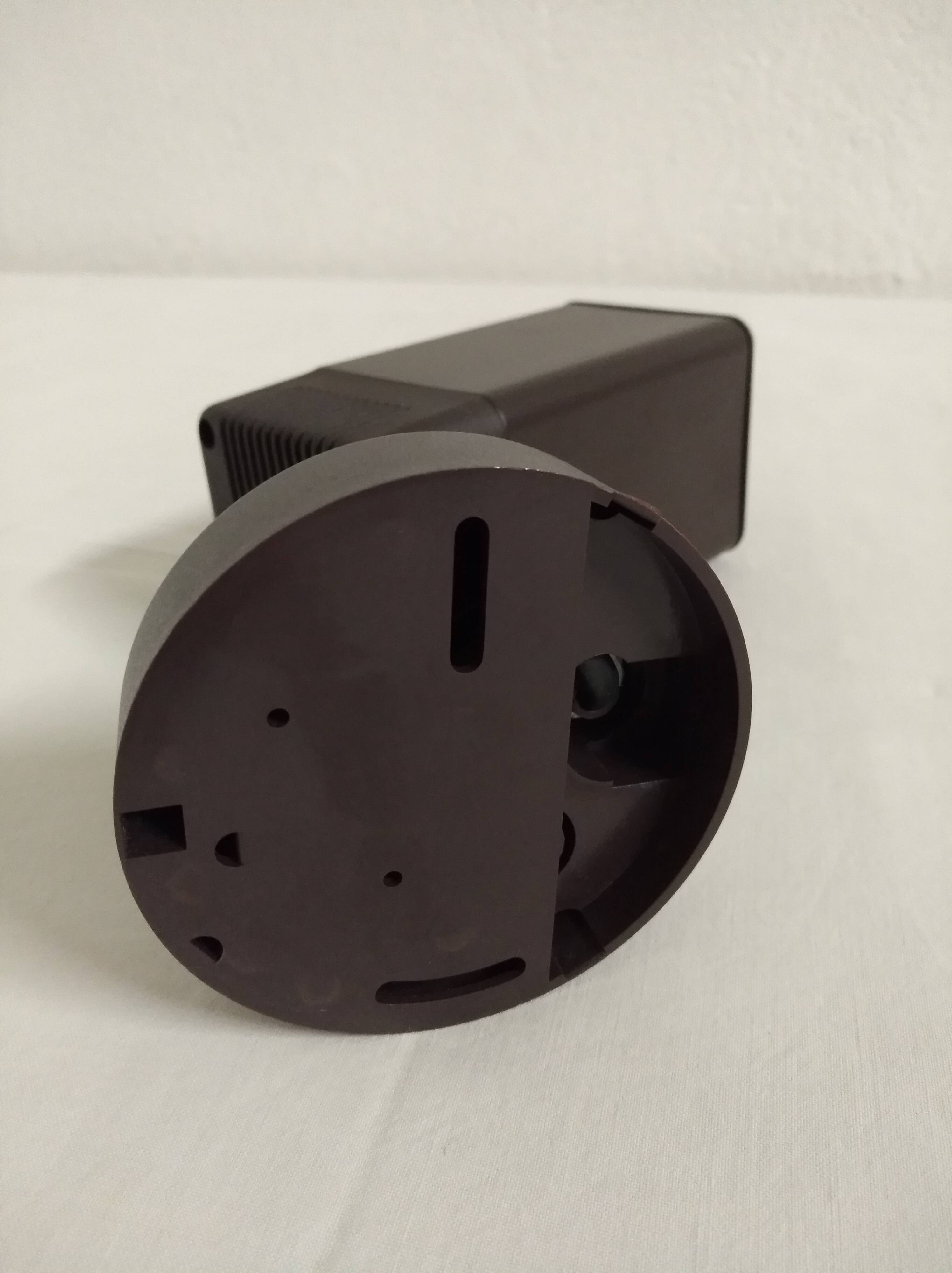 Quadro Mini spot light in aluminium by Luminance, Netherlands, circa 1980.