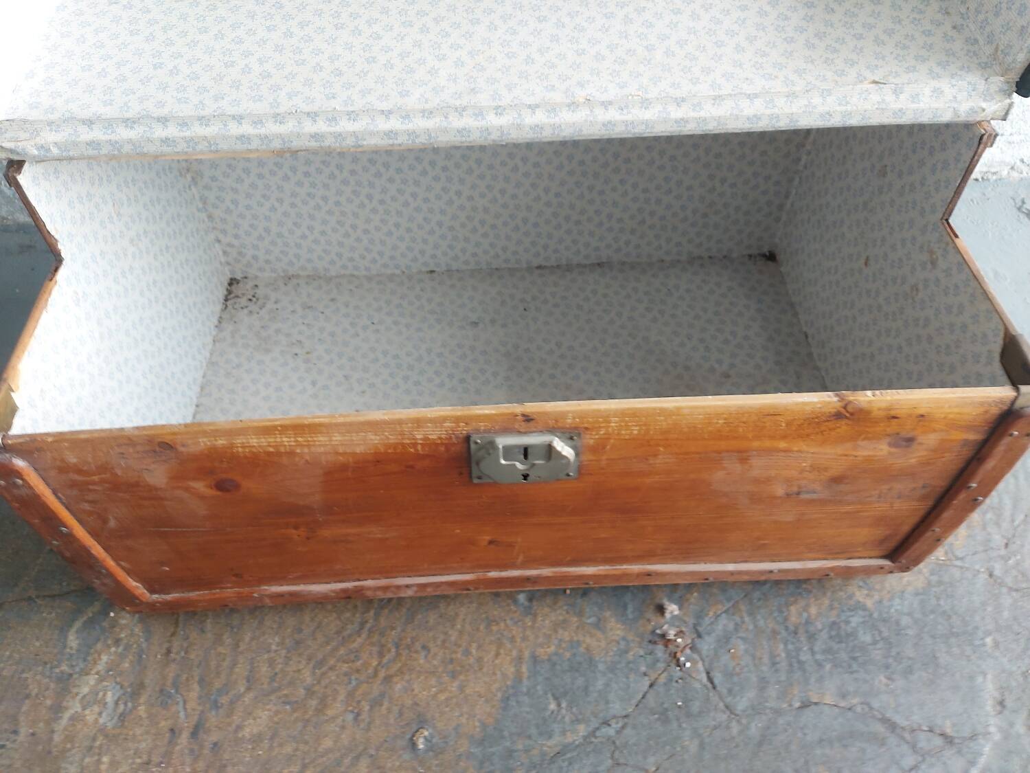 Late 19th century travel trunk