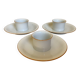Trio de coquetiers par Signe Perssin Melin scandinave