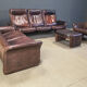 Vintage DS 50 sofa set by Desede, 1970s