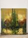 Reflets d’automne, huile sur toile signée 1974