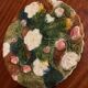 Strawberry barbotine plate