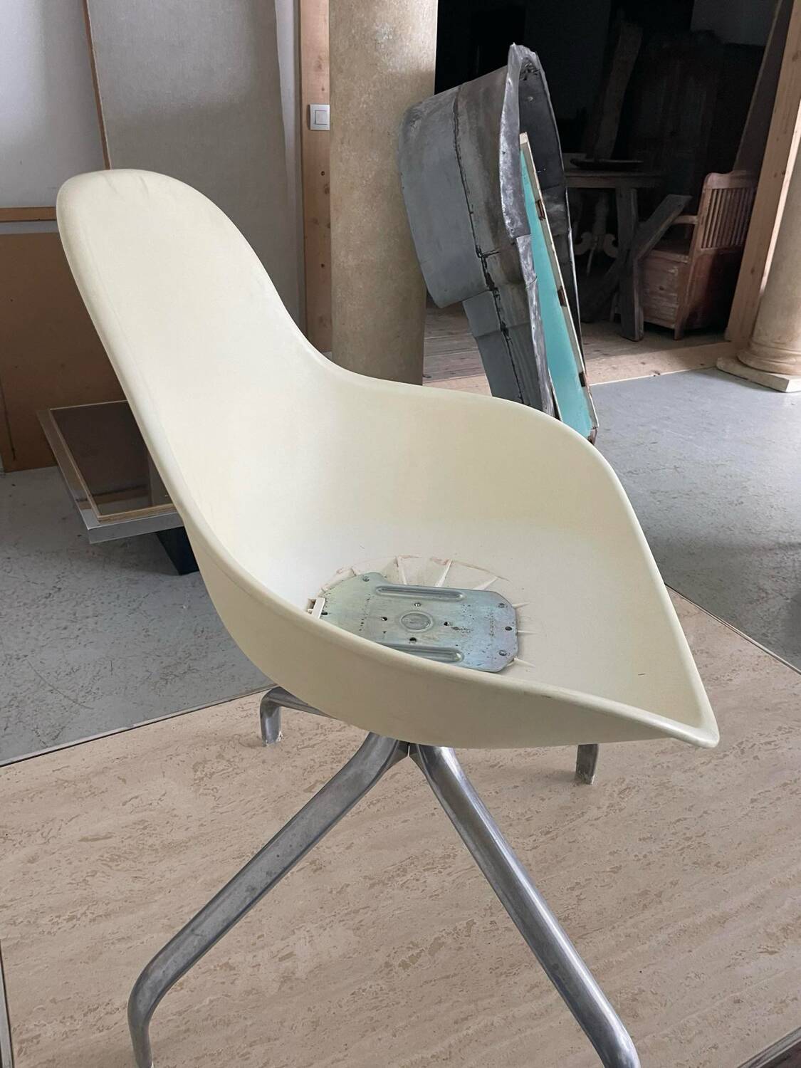 Set of 4 IKEA Chris Martin ABS chairs