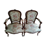 Pair of armchairs