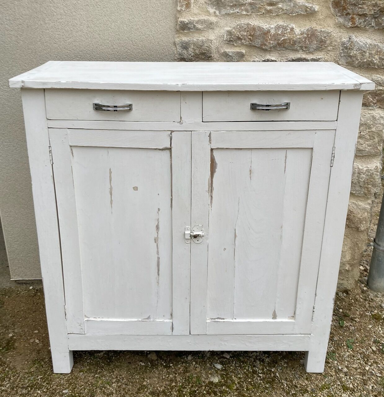White parisian sideboard