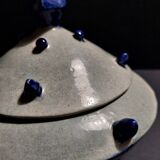 Ceramic bonbonnière signed job dated 8/08