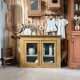 Patinated display case