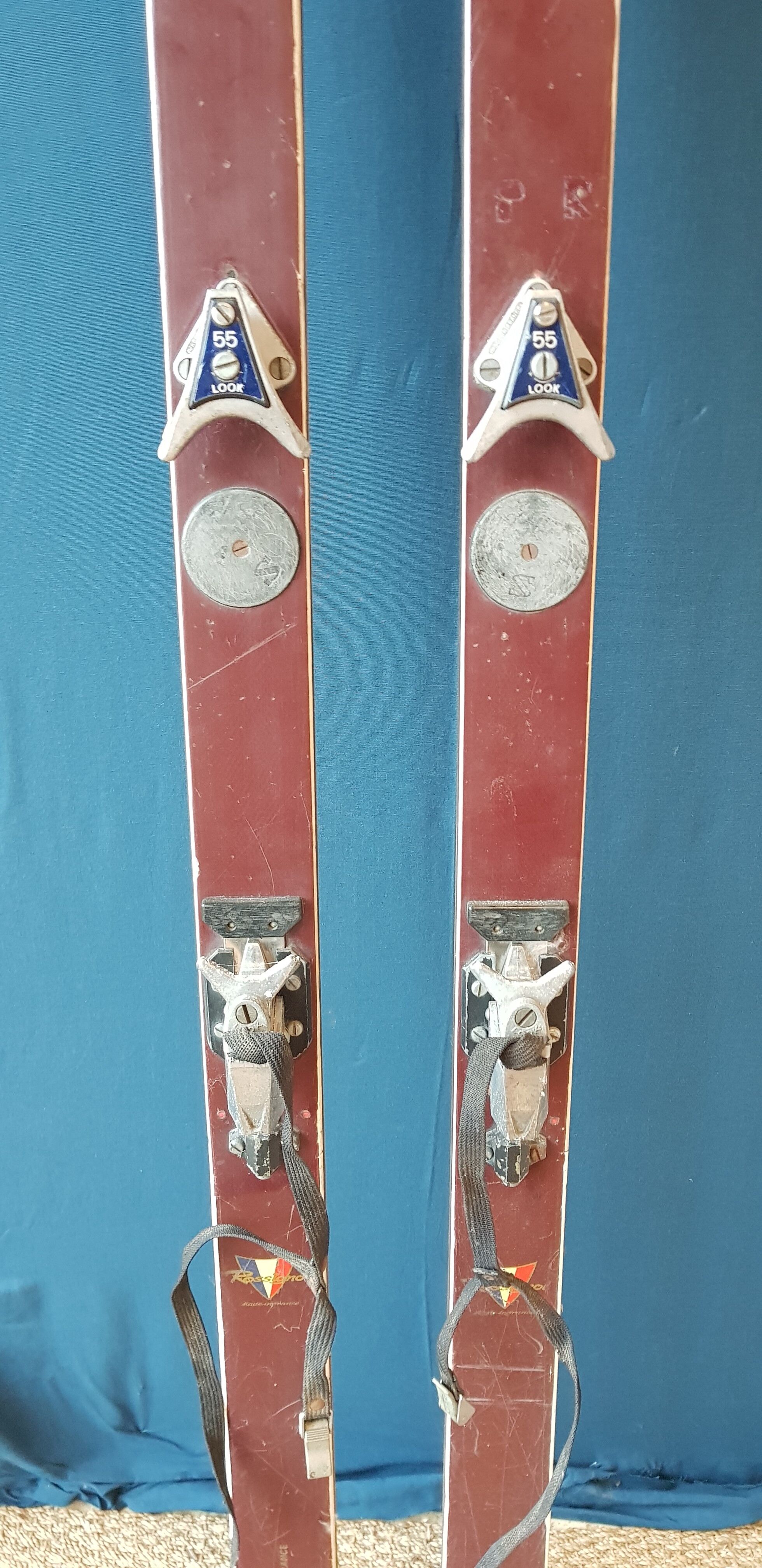 Vintage pair of ski team France