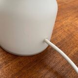 Vintage minimalist glass table lamp from the space age by Jean Paul Edmonds Alt for Philips, 1970s.