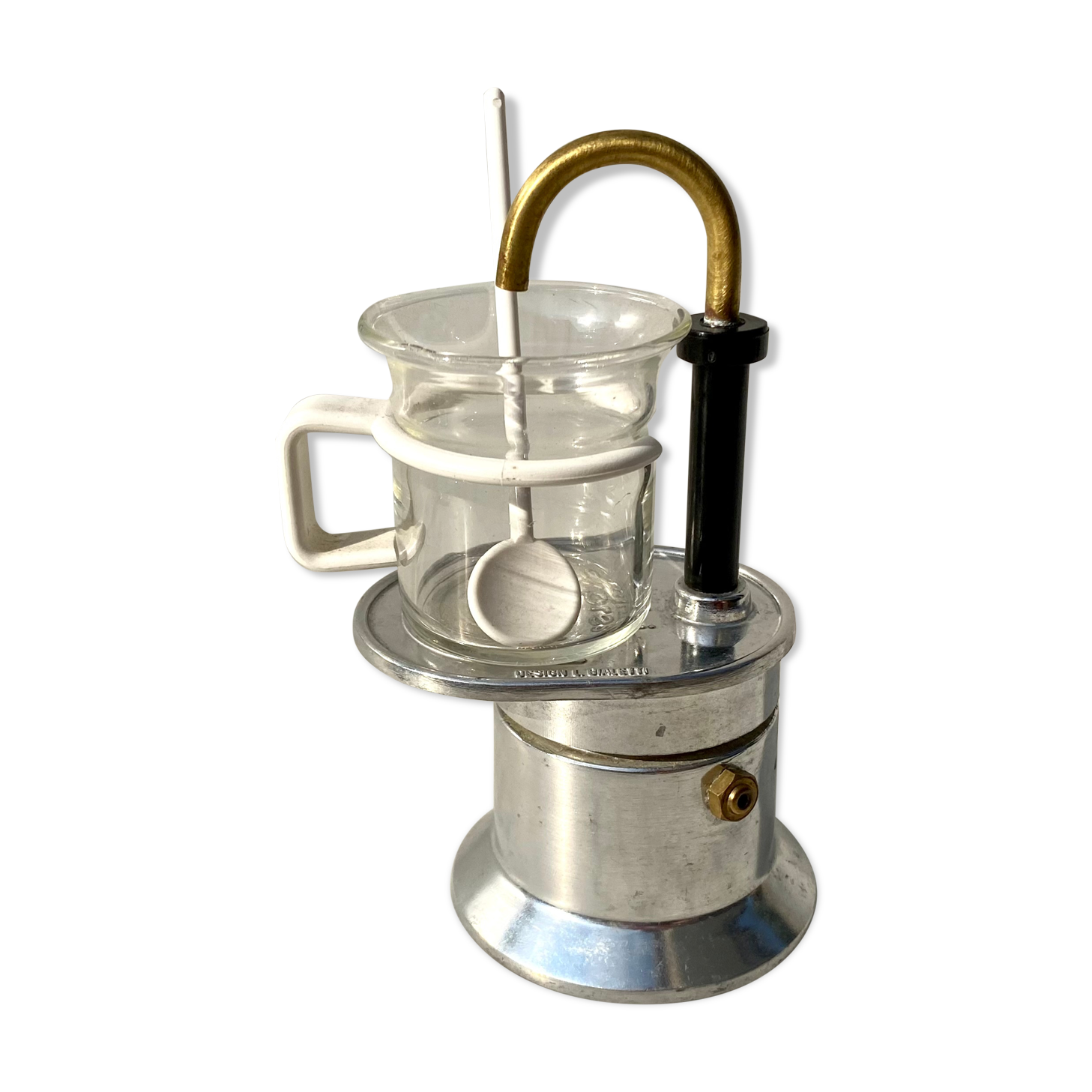 Mini Italian coffee maker 1 cup Expresso Bialetti vintage design 90s