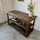 Table - console drapière des années 50