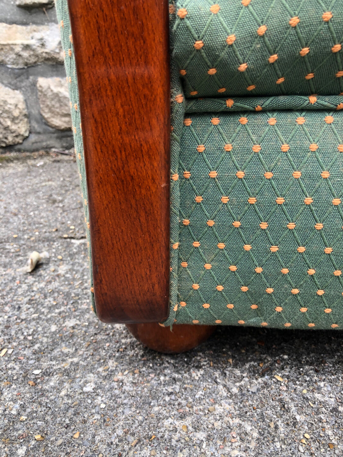 Pair of vintage armchairs