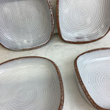 Set of vintage cups made in France Vallauris