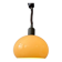 Lampe à suspension champignon vintage de l'ère spatiale du milieu du siècle