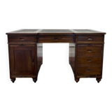 Classic English Desk with Black Inlay