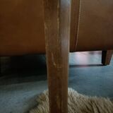 Ancien tabouret velours