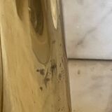 40cm vintage brass column lamp