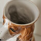 Vintage ceramic dog umbrella stand